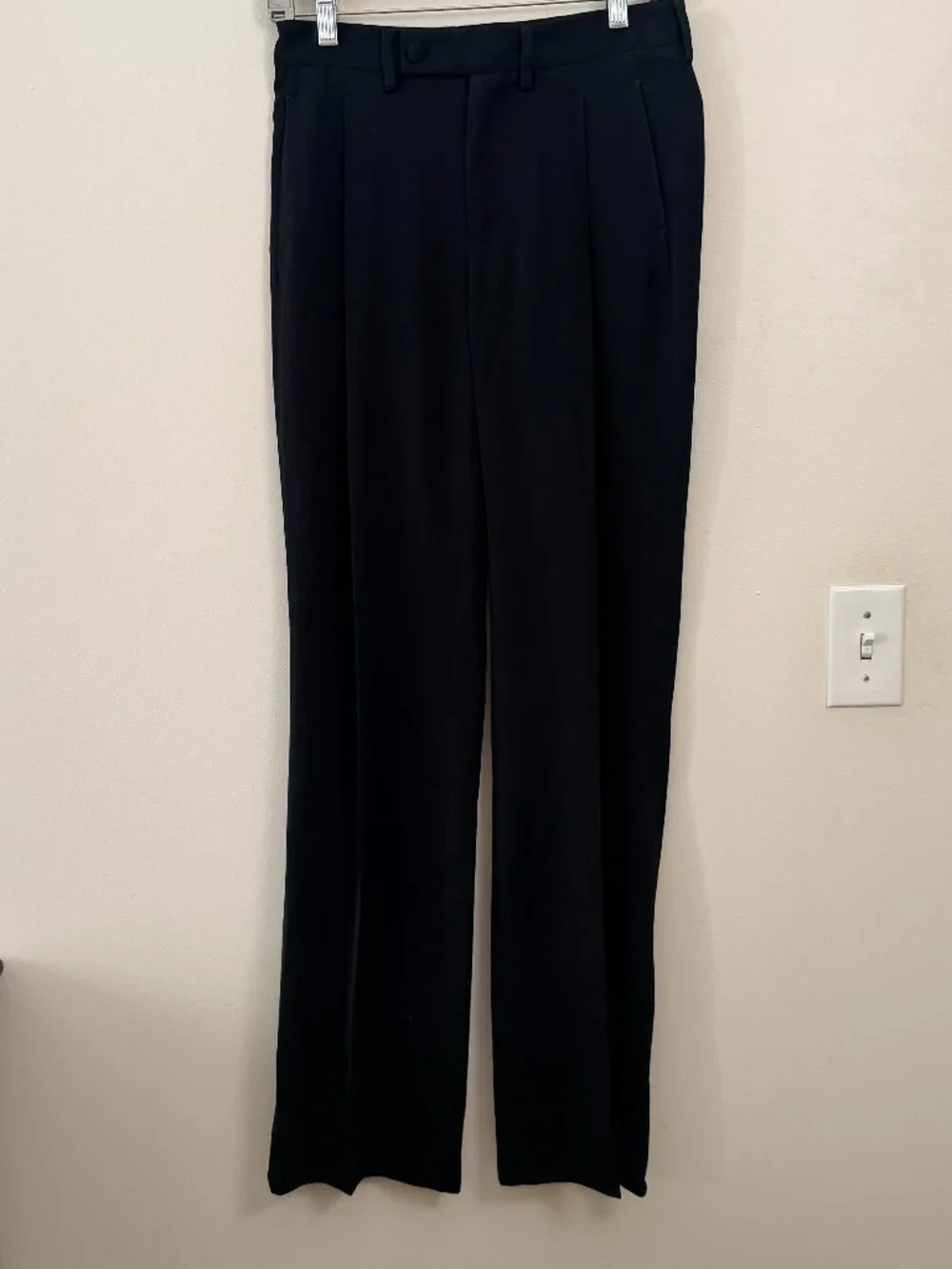 TOM FORD BLACK DRESS SPECIAL OCCASION PANTS 38- 6 - Picture 1 of 11